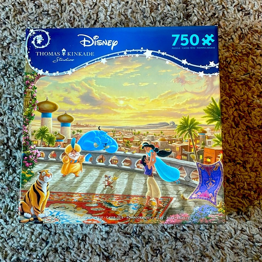 Aladdin 750 piece puzzle 🧩